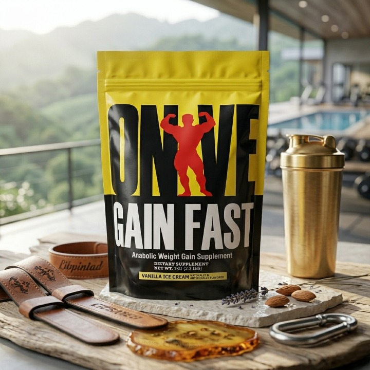 Universal Nutrition Gain Fast Ultimate Anabolic Weight Gain Supplement 1kg Vanilla | Muscle Growth & Mass Gainer Formula - Image 3
