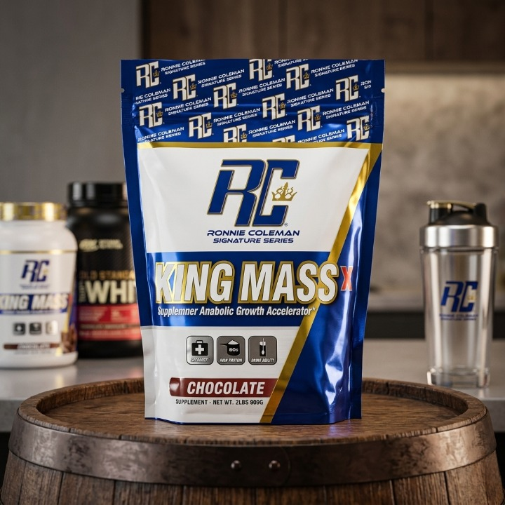 King Mass Ultimate Chocolate Mass Gainer Protein Powder | Weight Gain Supplement for Muscle Mass, Strength & Recovery - Image 5
