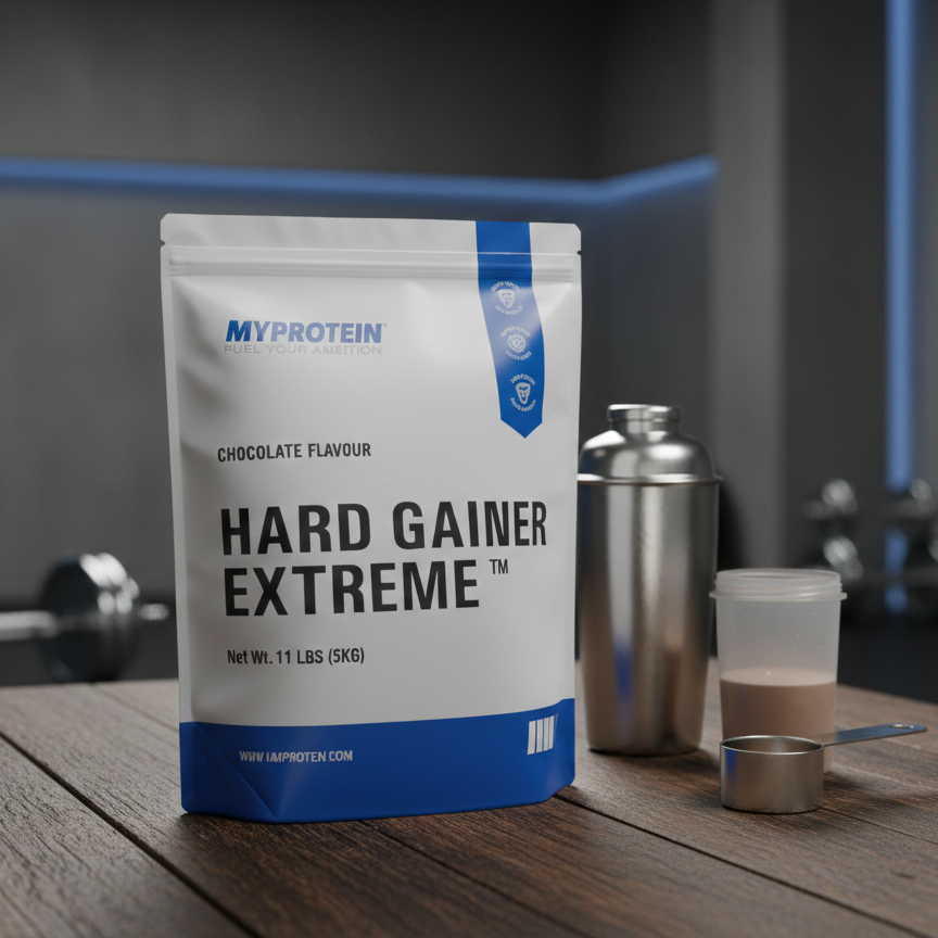Myprotein Hard Gainer Extreme Ultimate Mass Gainer 11lbs Chocolate | High-Calorie Weight Gainer for Rapid Muscle Growth & Strength - Image 4