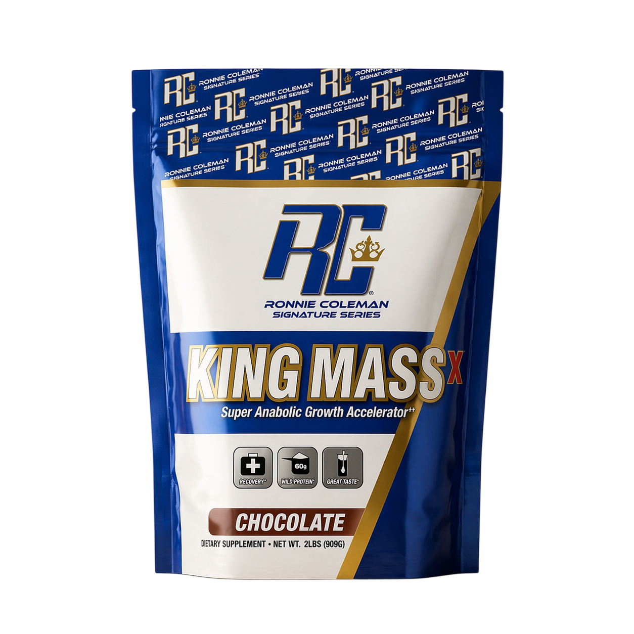 King Mass Ultimate Chocolate Mass Gainer Protein Powder | Weight Gain Supplement for Muscle Mass, Strength & Recovery