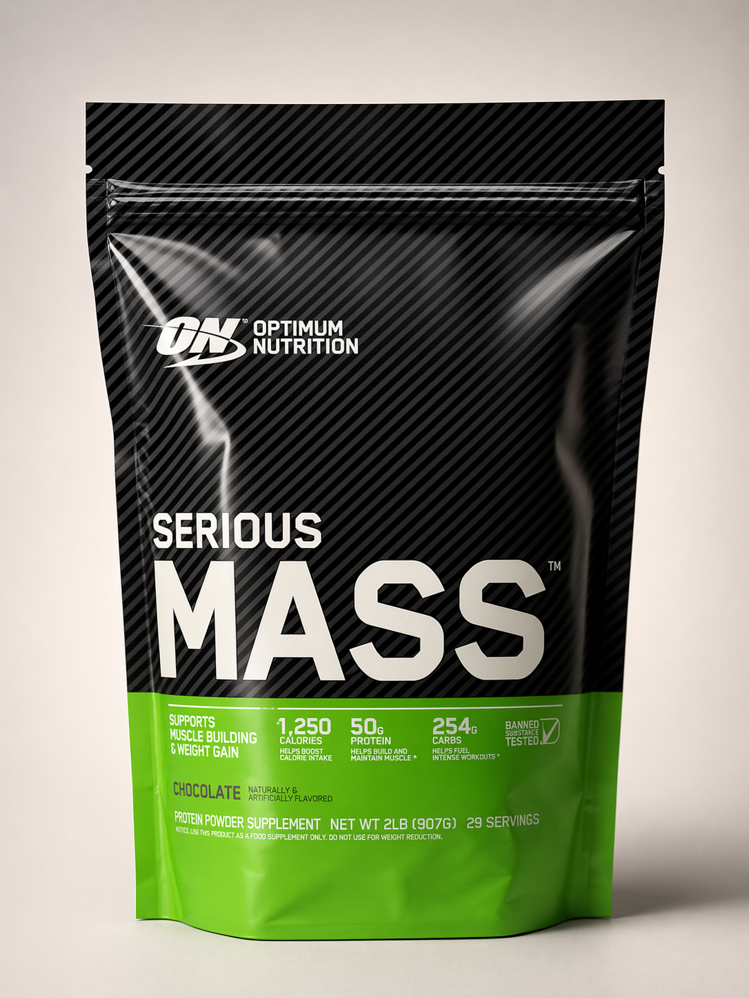 Optimum Nutrition Serious Ultimate Mass Gainer Chocolate 2lbs | High-Calorie Weight Gainer Protein Powder for Muscle Growth & Strength - Image 5