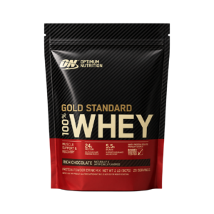 Optimum Nutrition Gold Standard Ultimate Whey Protein Powder Chocolate 1kg (2lbs) | Muscle Gain, Strength & Recovery Formula