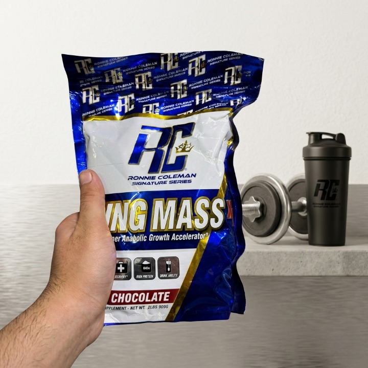 King Mass Ultimate Chocolate Mass Gainer Protein Powder | Weight Gain Supplement for Muscle Mass, Strength & Recovery - Image 4